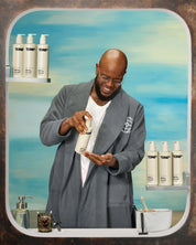 ChrisNxtDoor using TONE Coconut Scented Body Lotion