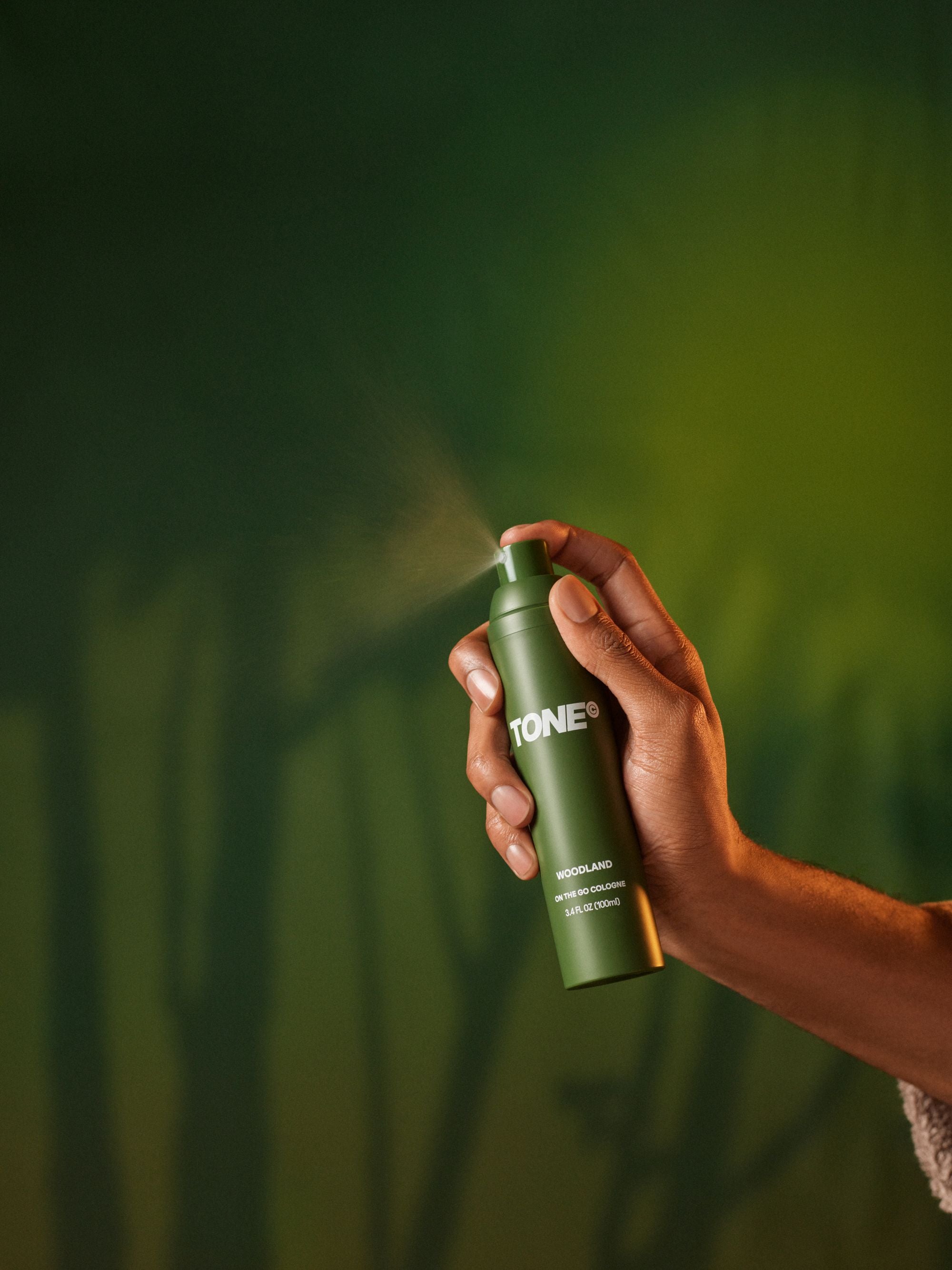TONE Woodland On The Go Cologne & Body Mist