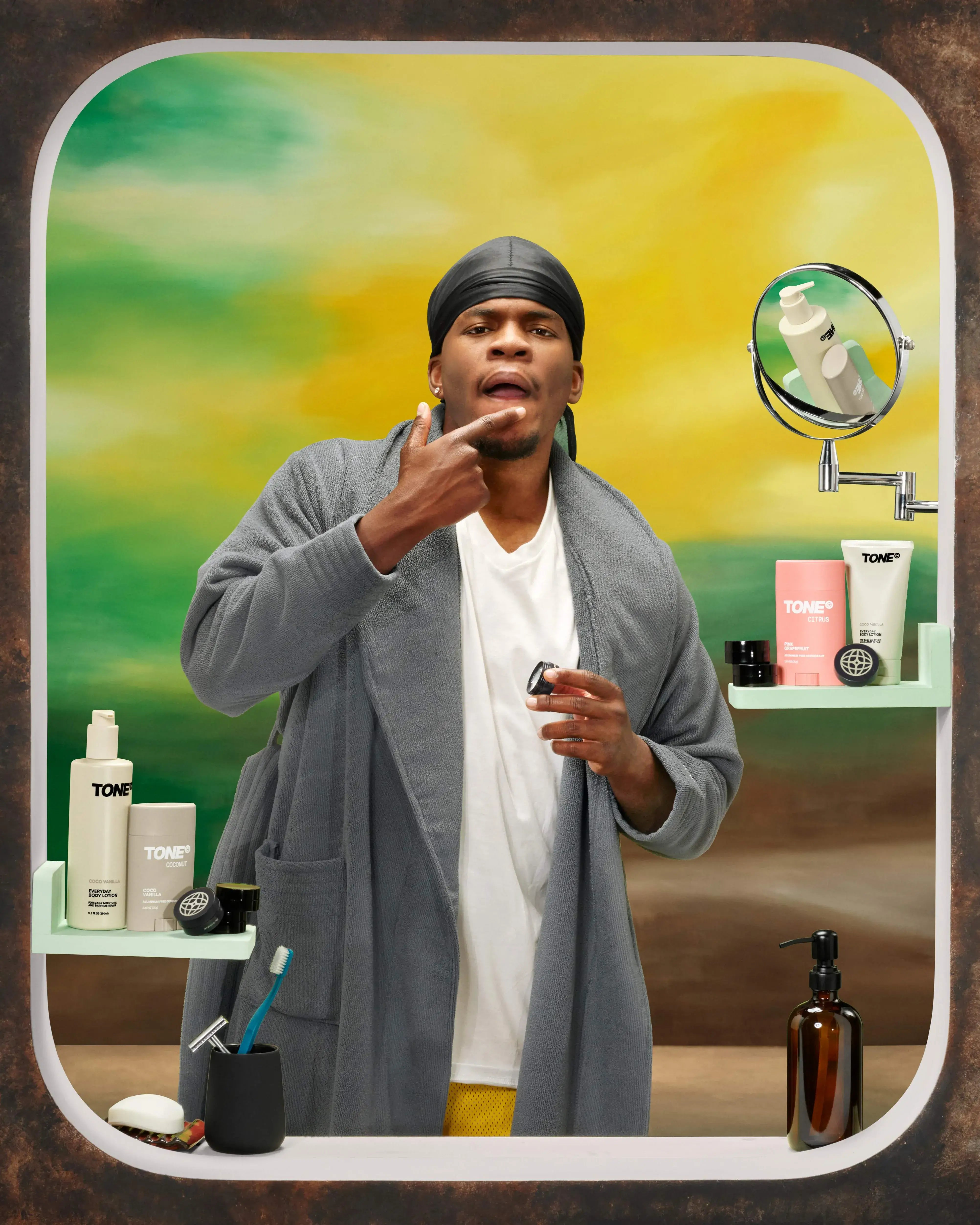 TONE Citrus Launch Kit - Lip Balm Lifestyle