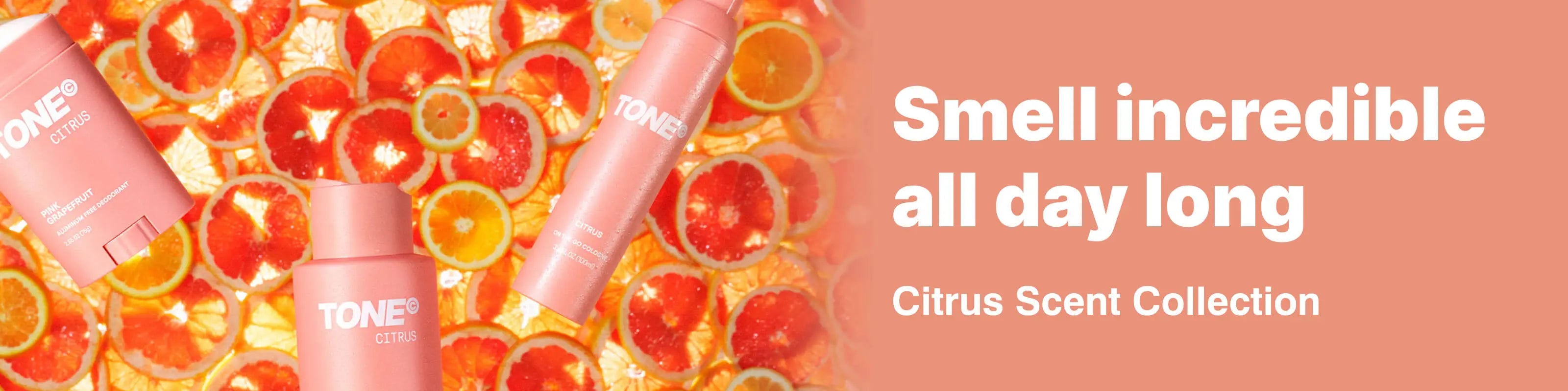 Citrus Scented Products by TONE mobile image