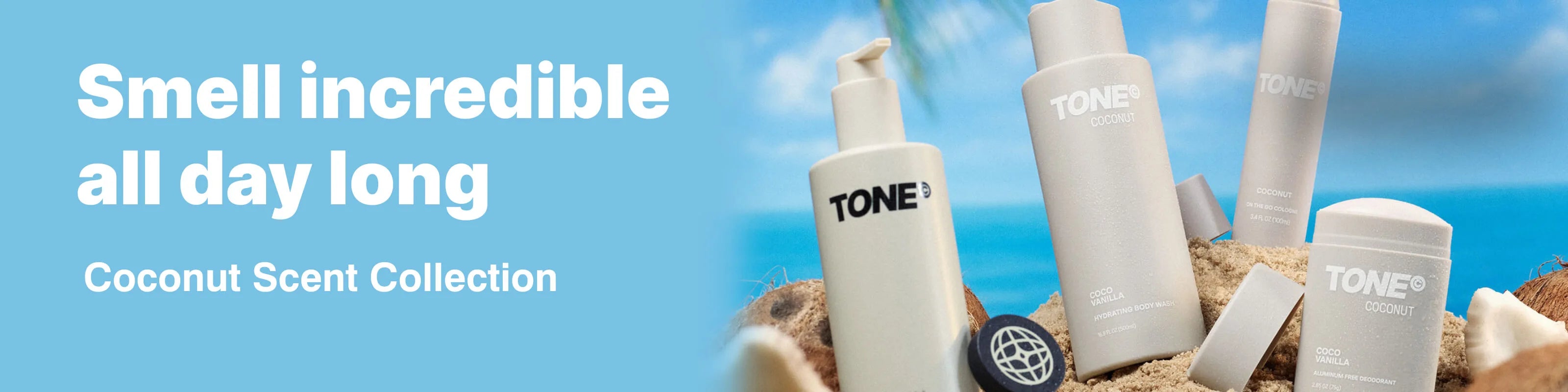 Coconut Scented Products by TONE mobile image