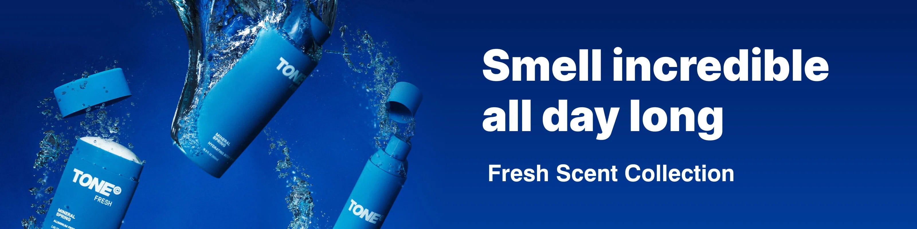 Fresh Scented Products by TONE mobile image
